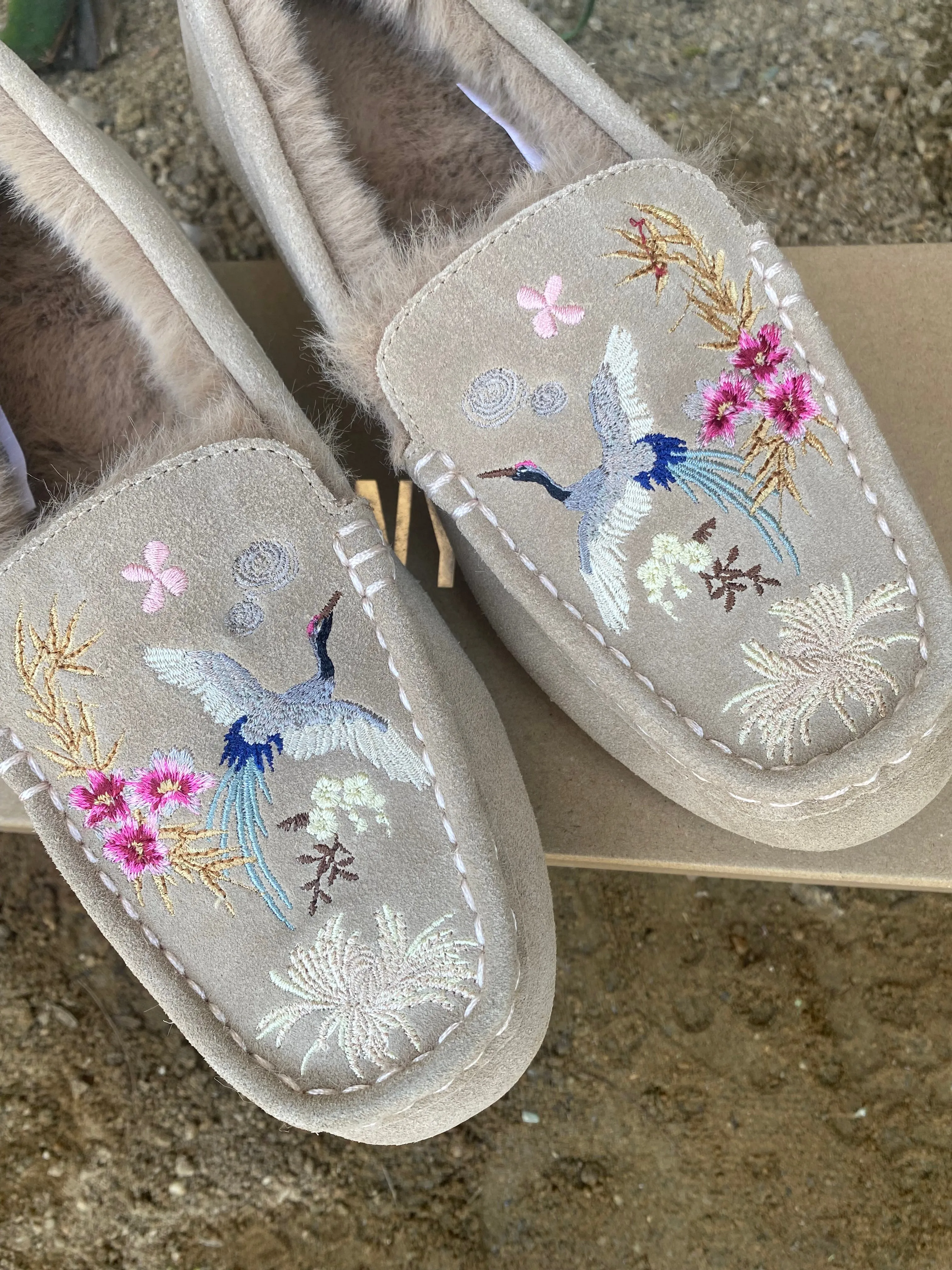 Johnny Was Emiko Sherpa Moccasin JWS7422 *