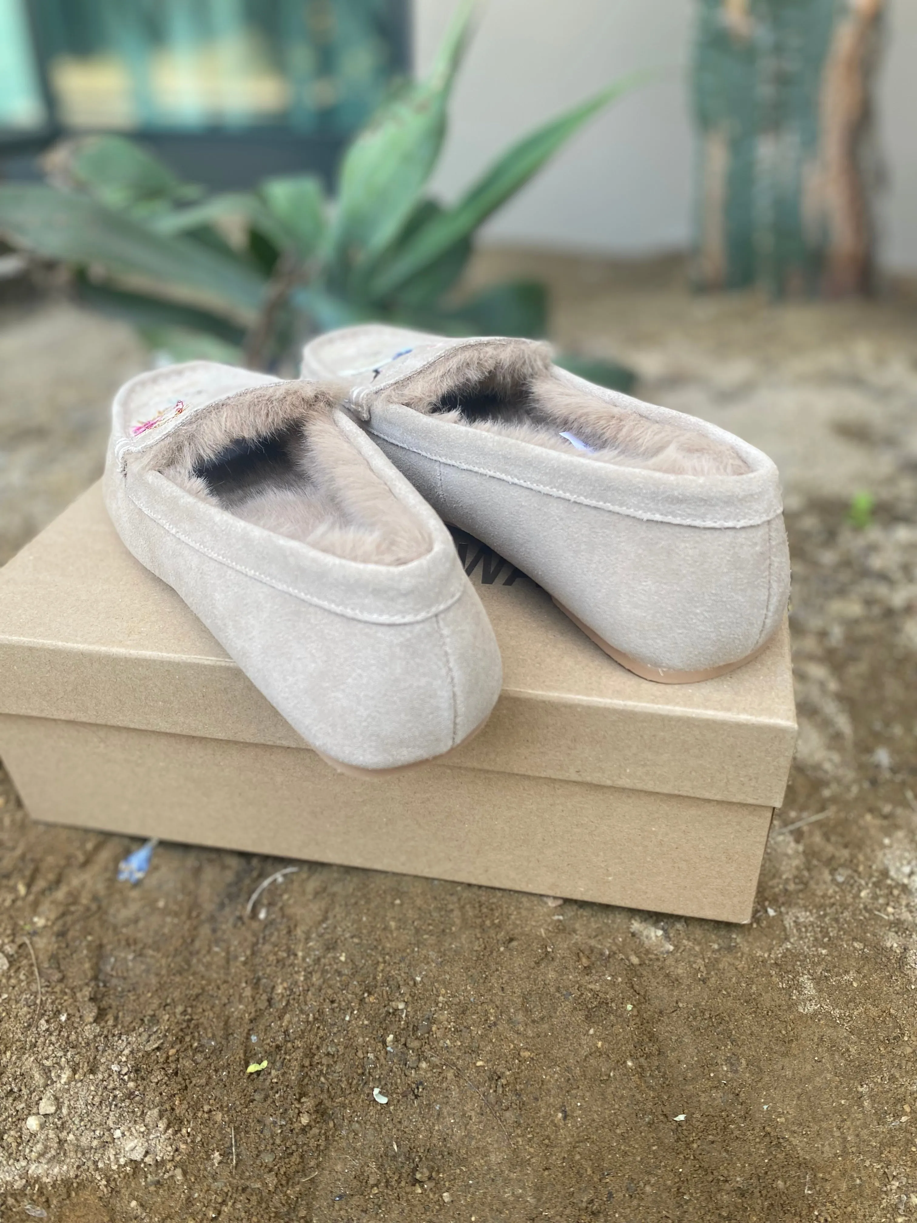 Johnny Was Emiko Sherpa Moccasin JWS7422 *
