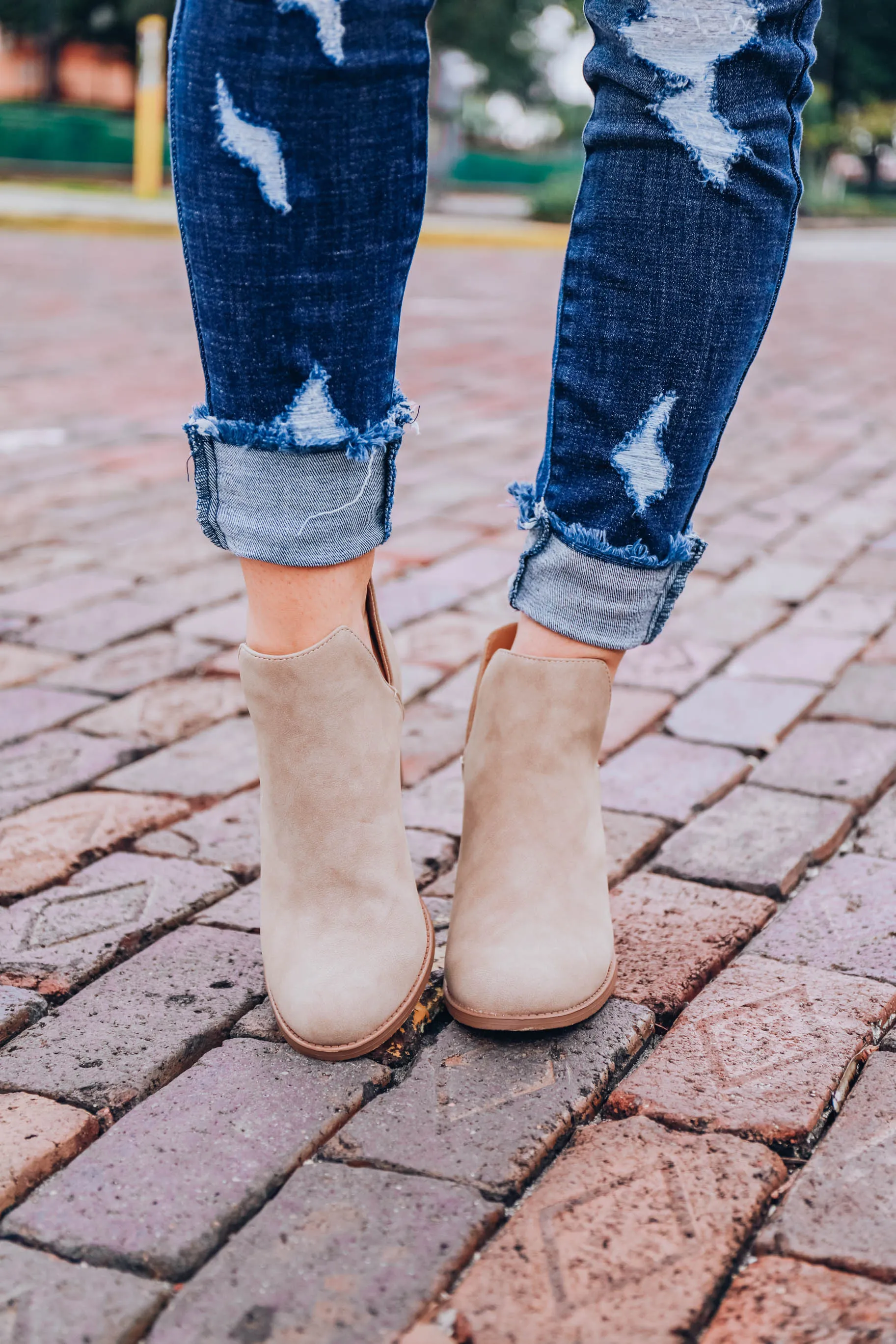 Journey Ankle Boot - Taupe