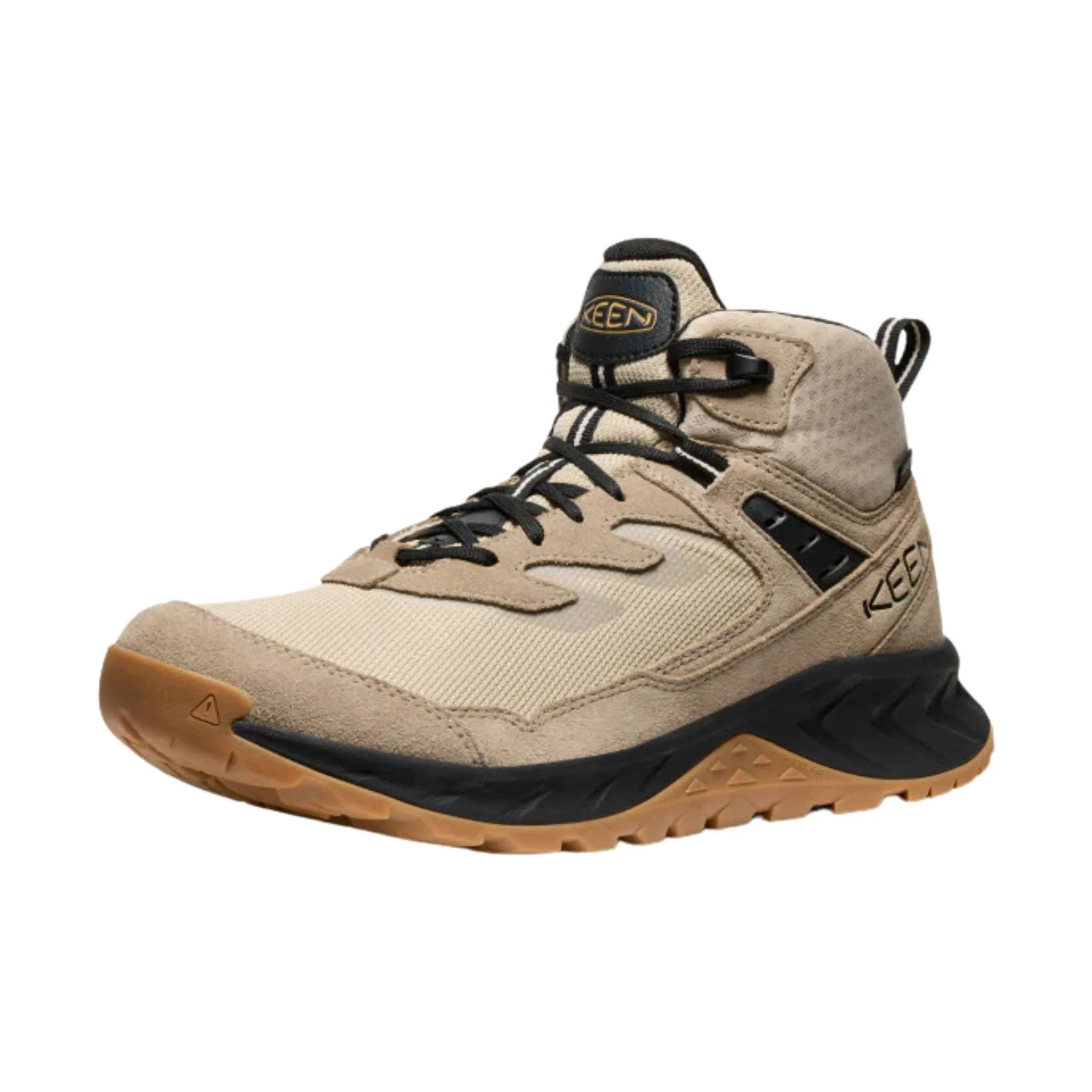 KEEN Men's Hightrail Waterproof Hiking Boots - Brindle/Oak Bluff