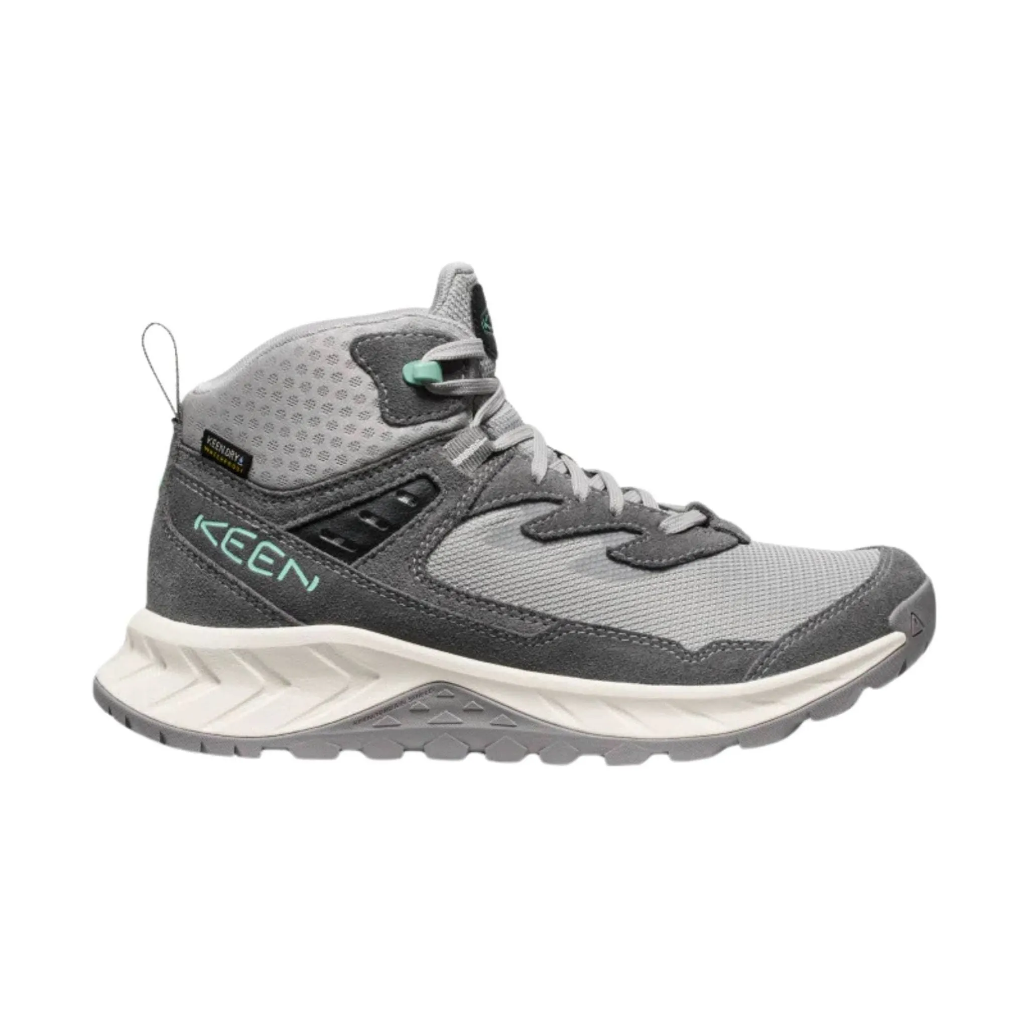 KEEN Women's Hightrail Waterproof Hiking Boots - Alloy/Lichen