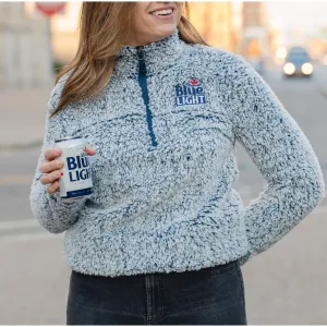 Labatt Blue Light Women's 1/4 Zip Fleece