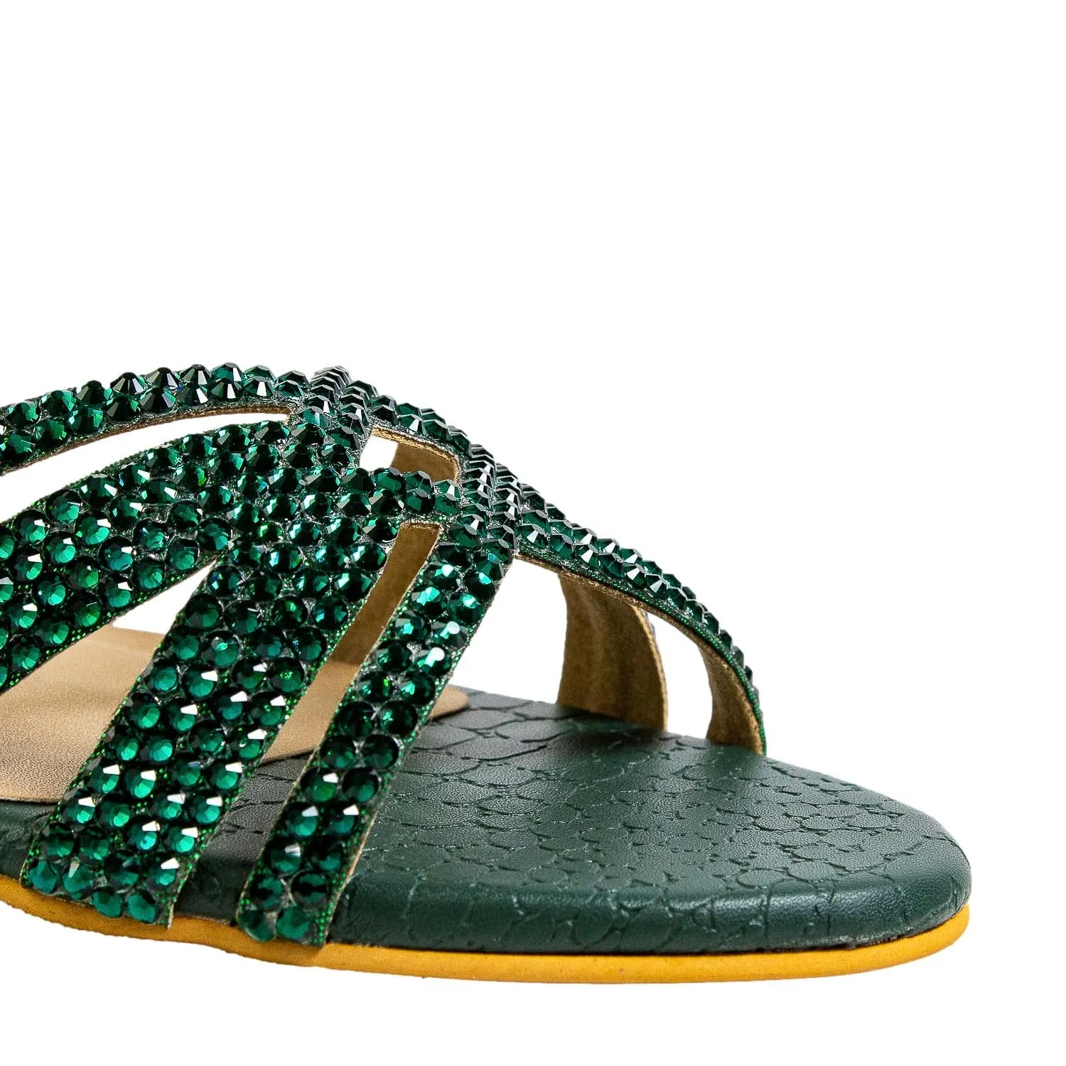 Layal Flats S87F - Green