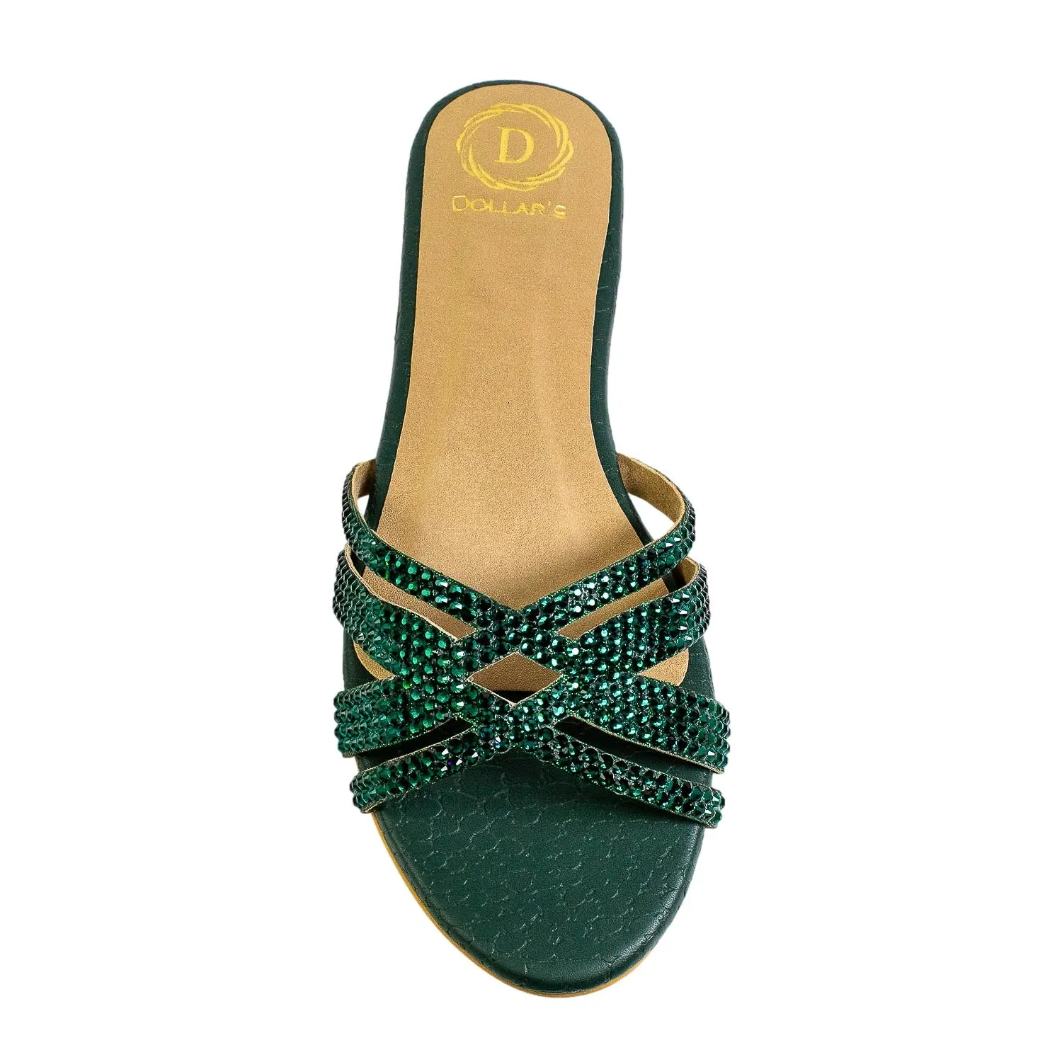 Layal Flats S87F - Green