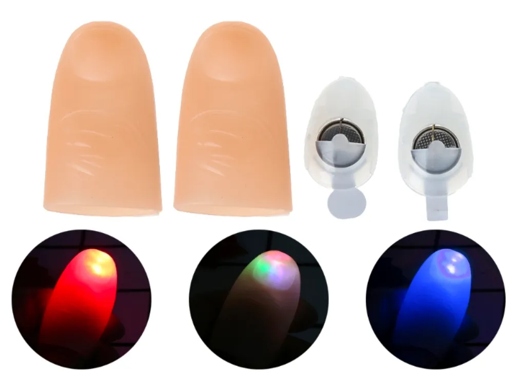 Light Up Thumb Tip Pair