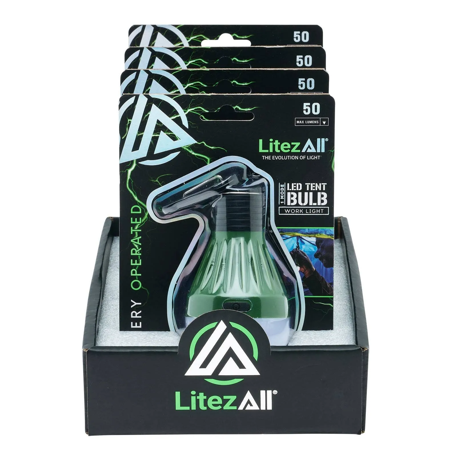 LitezAll PortaBulb® with Carabiner -ALL SALES FINAL