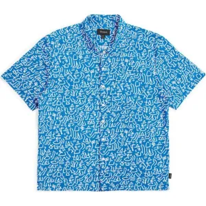 Lovitz S/S Woven - Royal/White