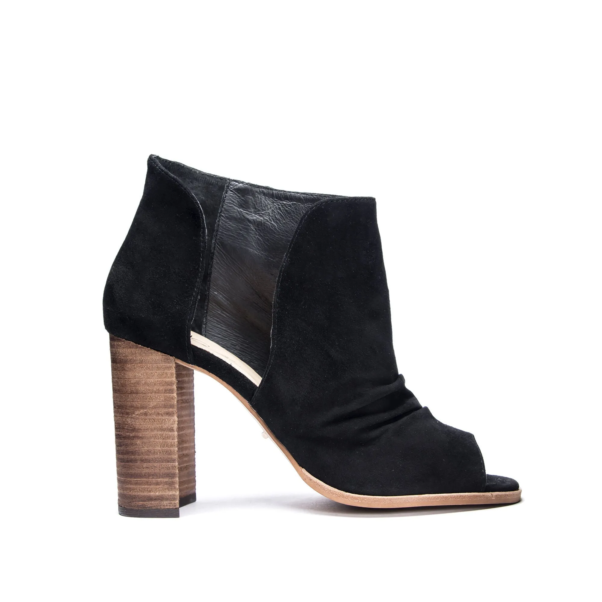 Loyalty Peep Toe Bootie