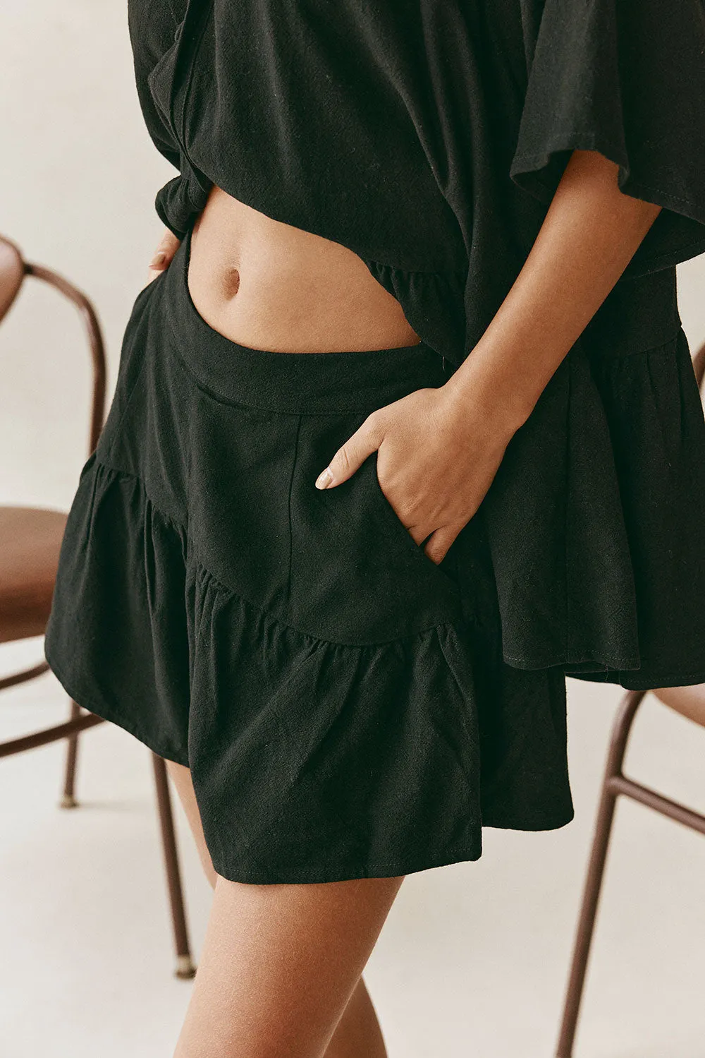 Luna Shorts - Black