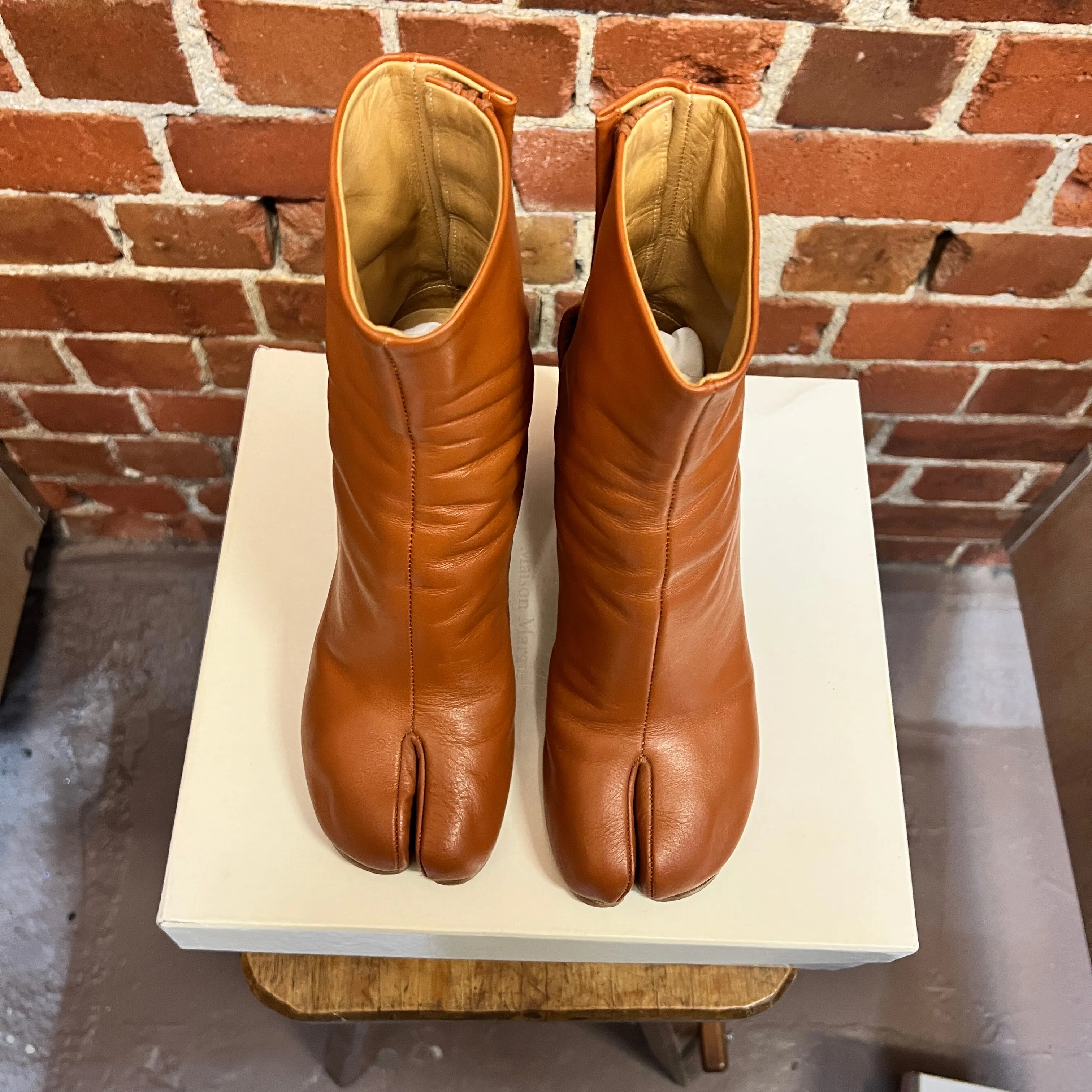 MARTIN MARGIELA Tabi boots 38