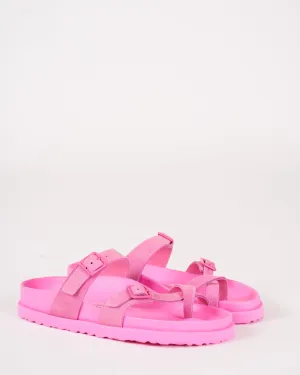 mayari suede sandal - pink