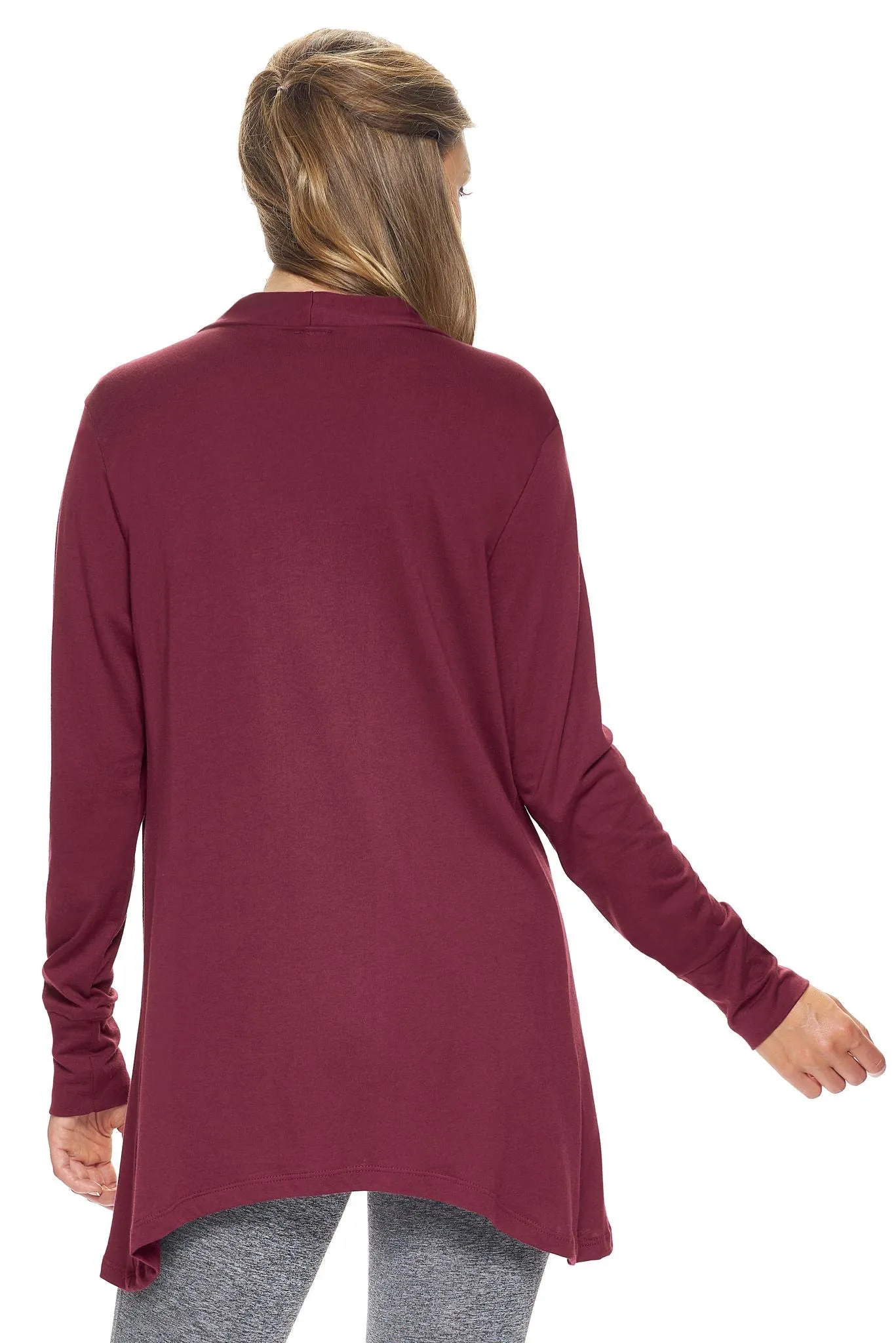 MC331 MoCA™ Drape Front Cardigan
