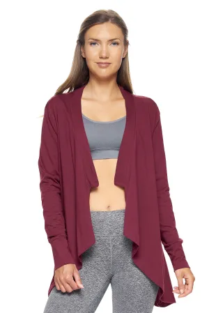 MC331 MoCA™ Drape Front Cardigan