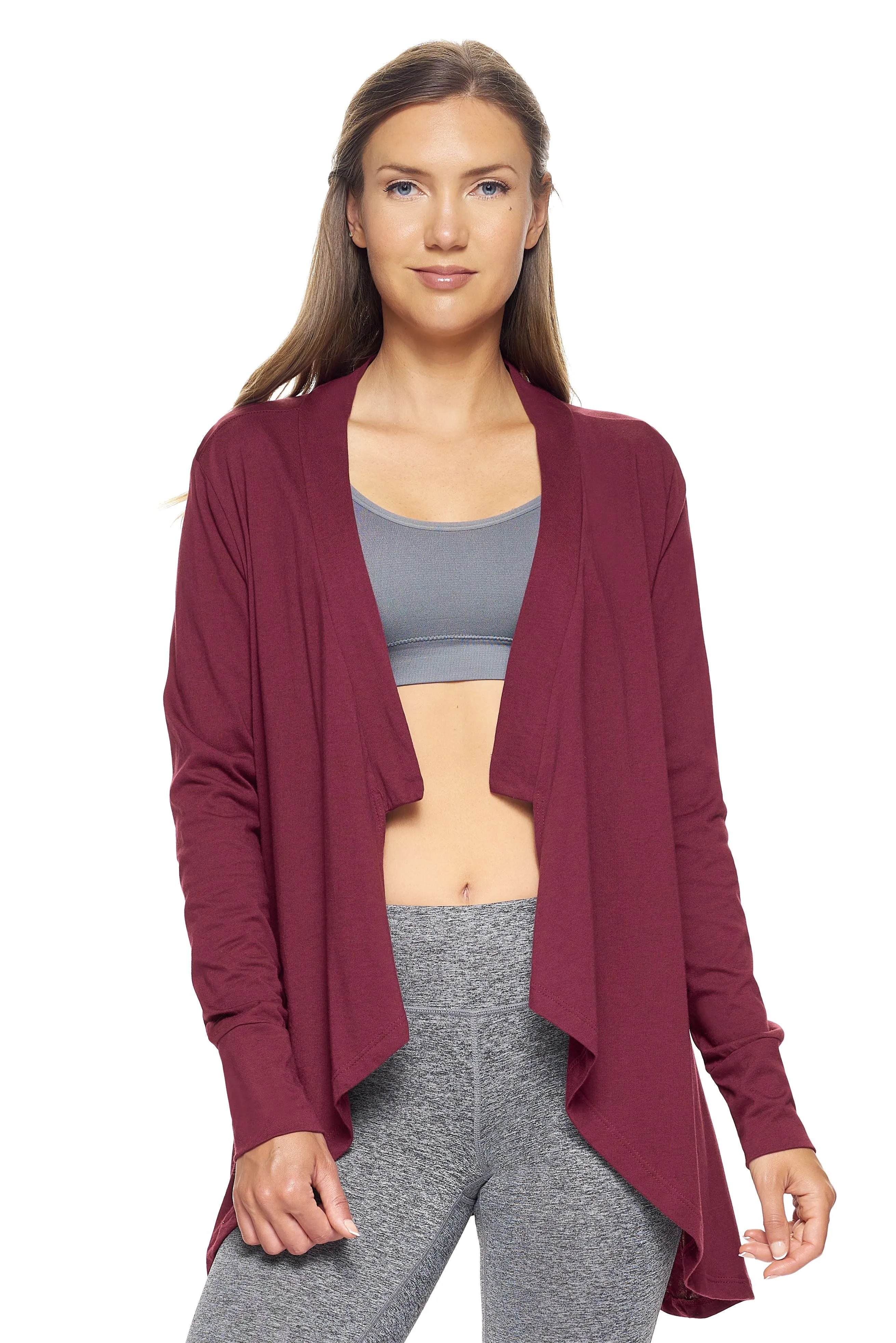 MC331 MoCA™ Drape Front Cardigan