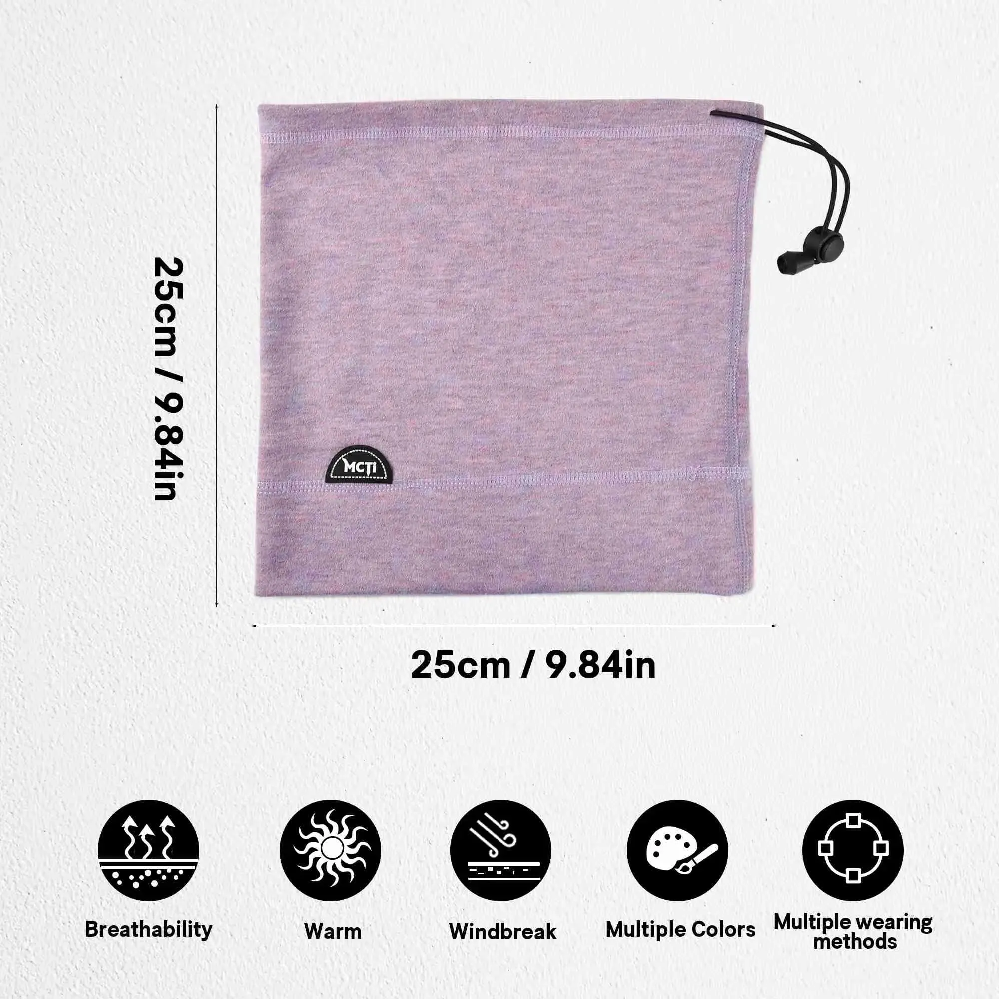 MCTi Fleece Neck Gaiter Warmer