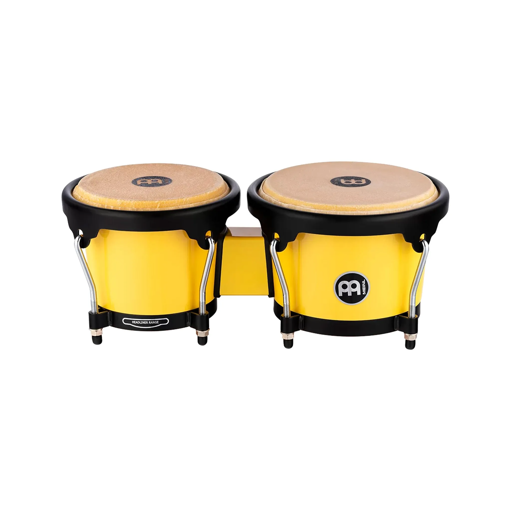 MEINL Percussion HB50IY 6.5inch   7.5inch Journey Series ABS Bongo, Illuminating Yellow