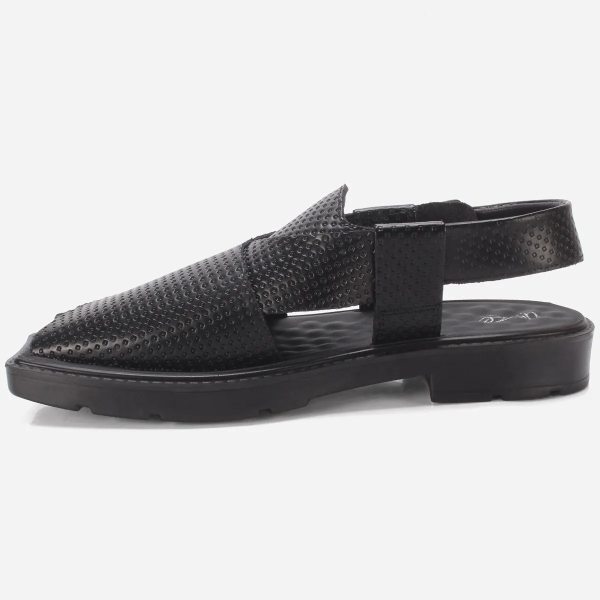 Mens "KENYON" Leather Peshawari Sandals