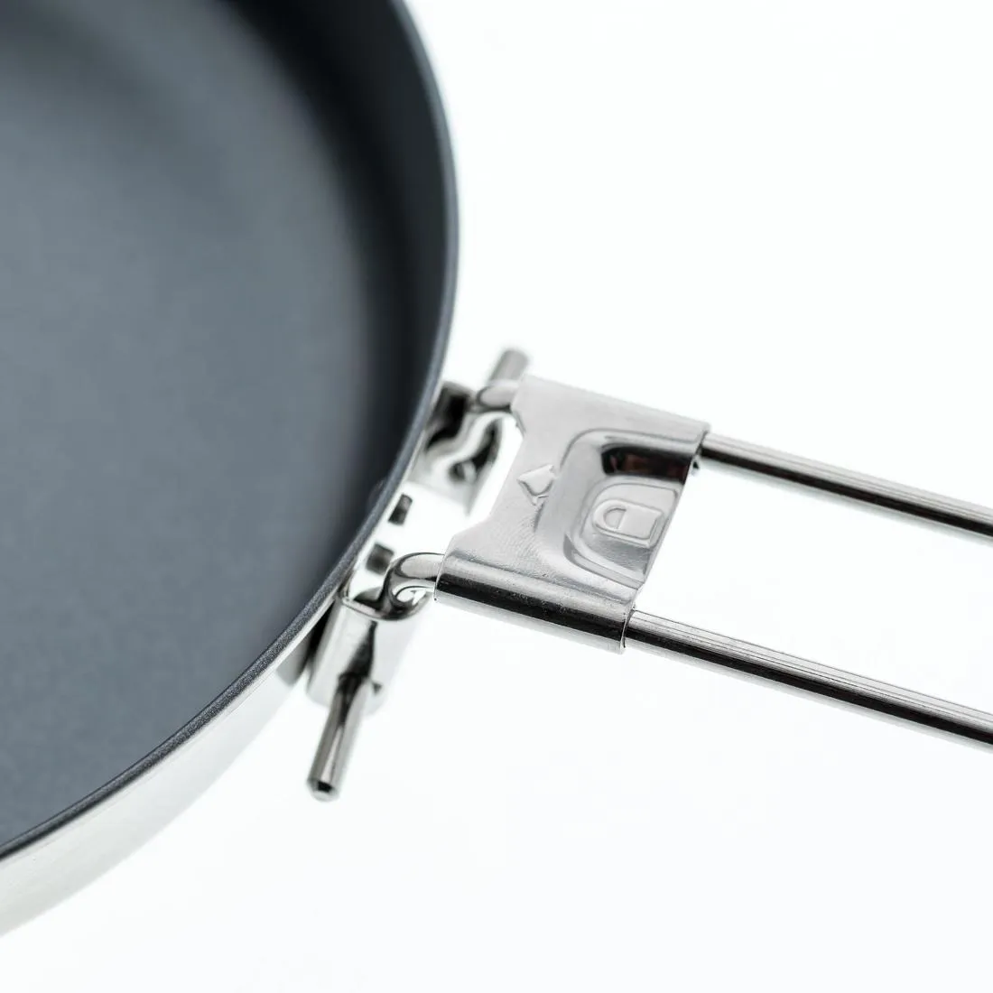 MH500 stainless stell 2-person camping cooking set   non-stick coating, 2.1 l