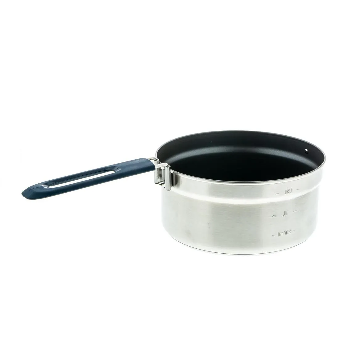 MH500 stainless stell 2-person camping cooking set   non-stick coating, 2.1 l