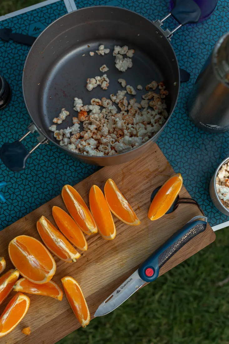 MH500 stainless stell 2-person camping cooking set   non-stick coating, 2.1 l