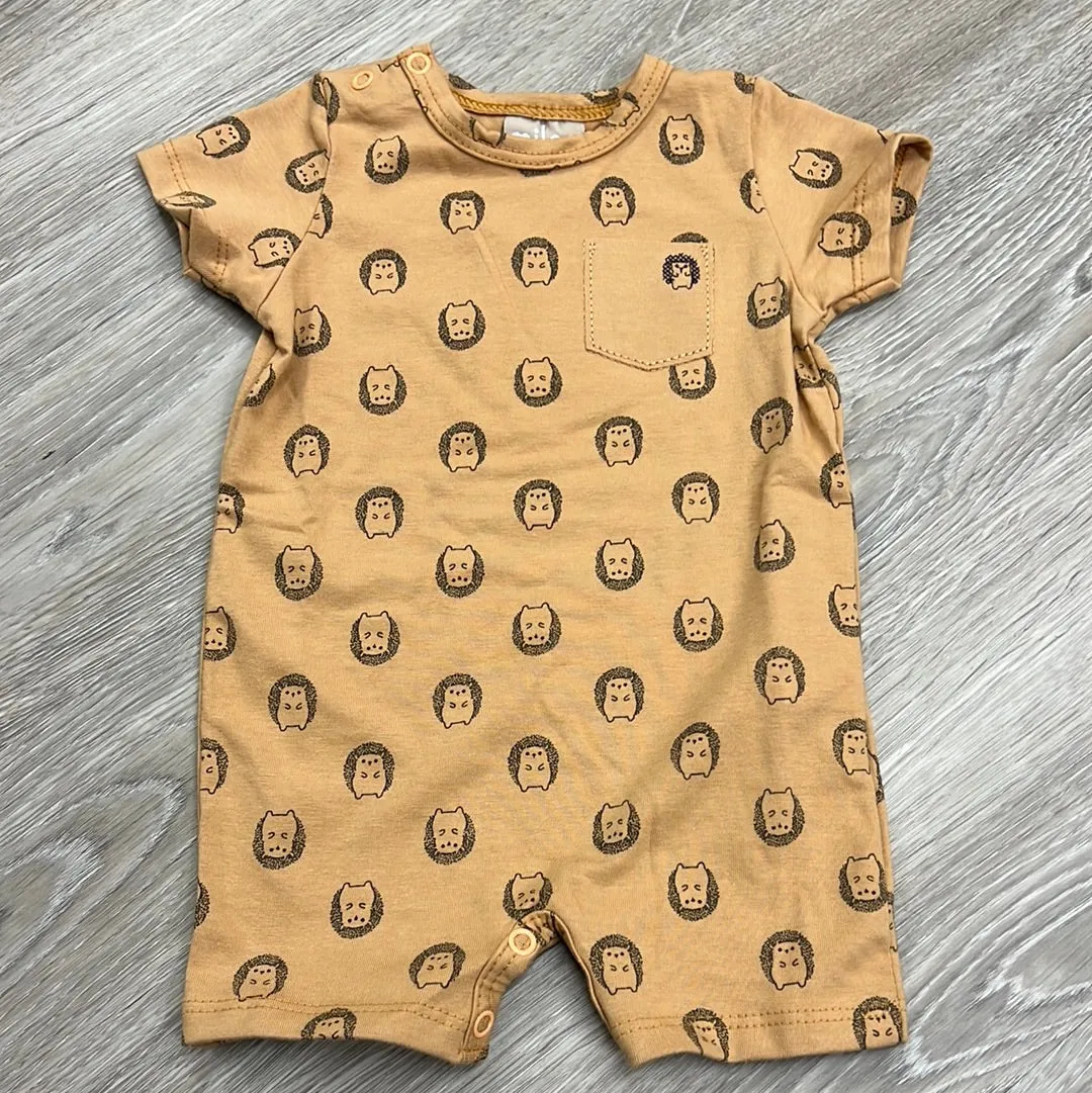 Milon Suede Hedgehog Short Romper