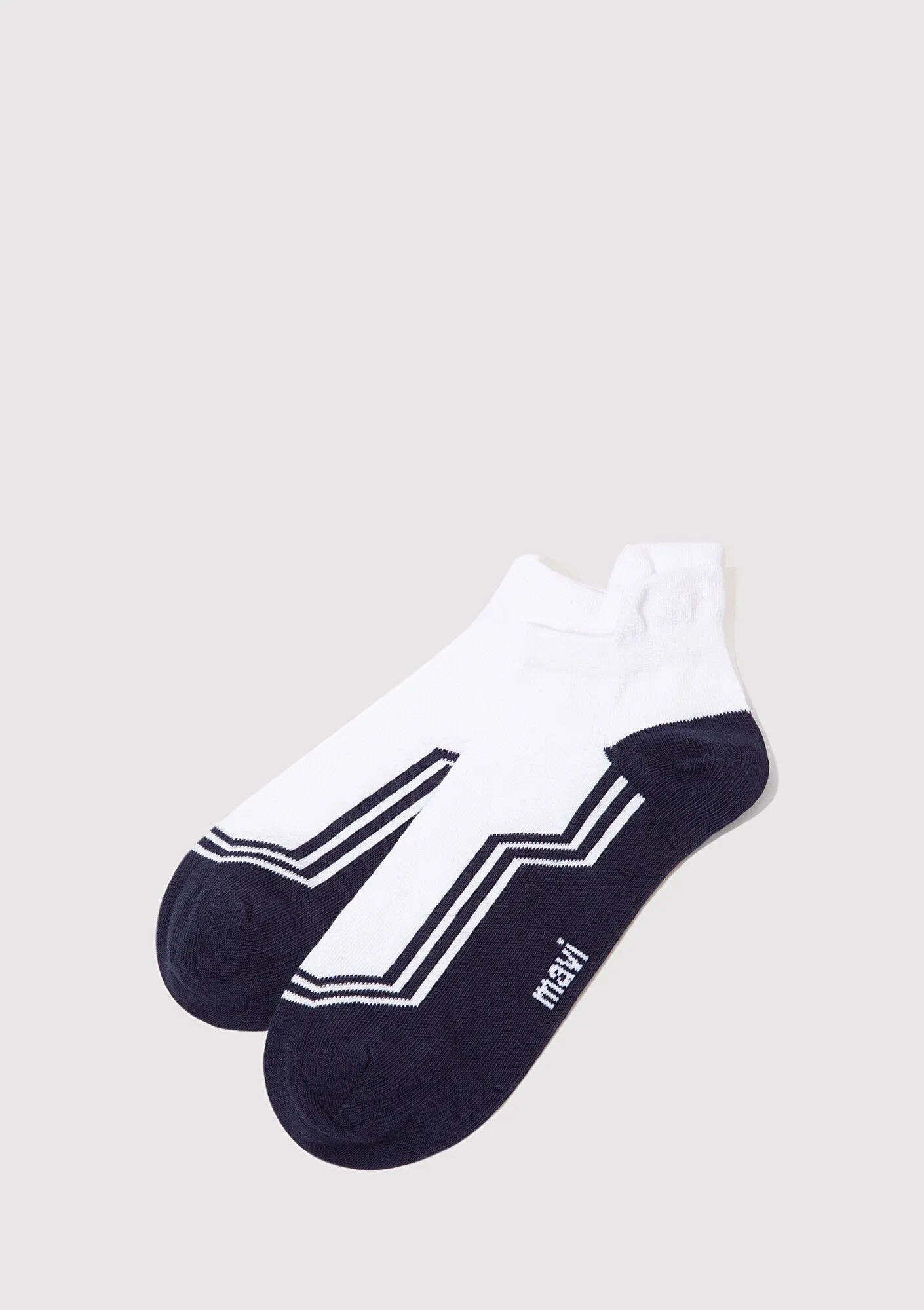 Navy Blue Booties Socks
