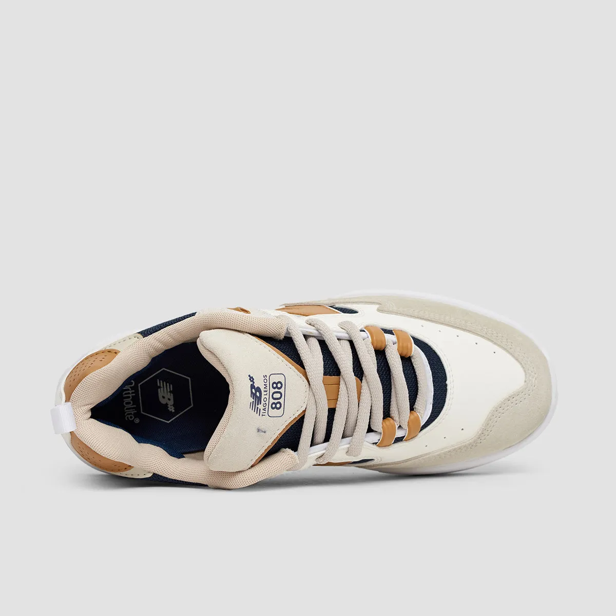 New Balance Tiago Lemos 808 Shoes - Sea Salt/Tan
