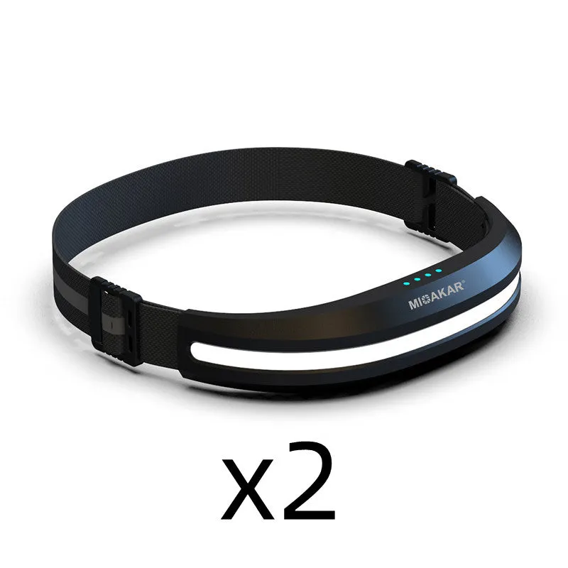 New Modern LED USB Chargeable 230 Degree 50 Square Meters Range Waterproof Hand-Free Headlight For Outdoor Explorational Adventures