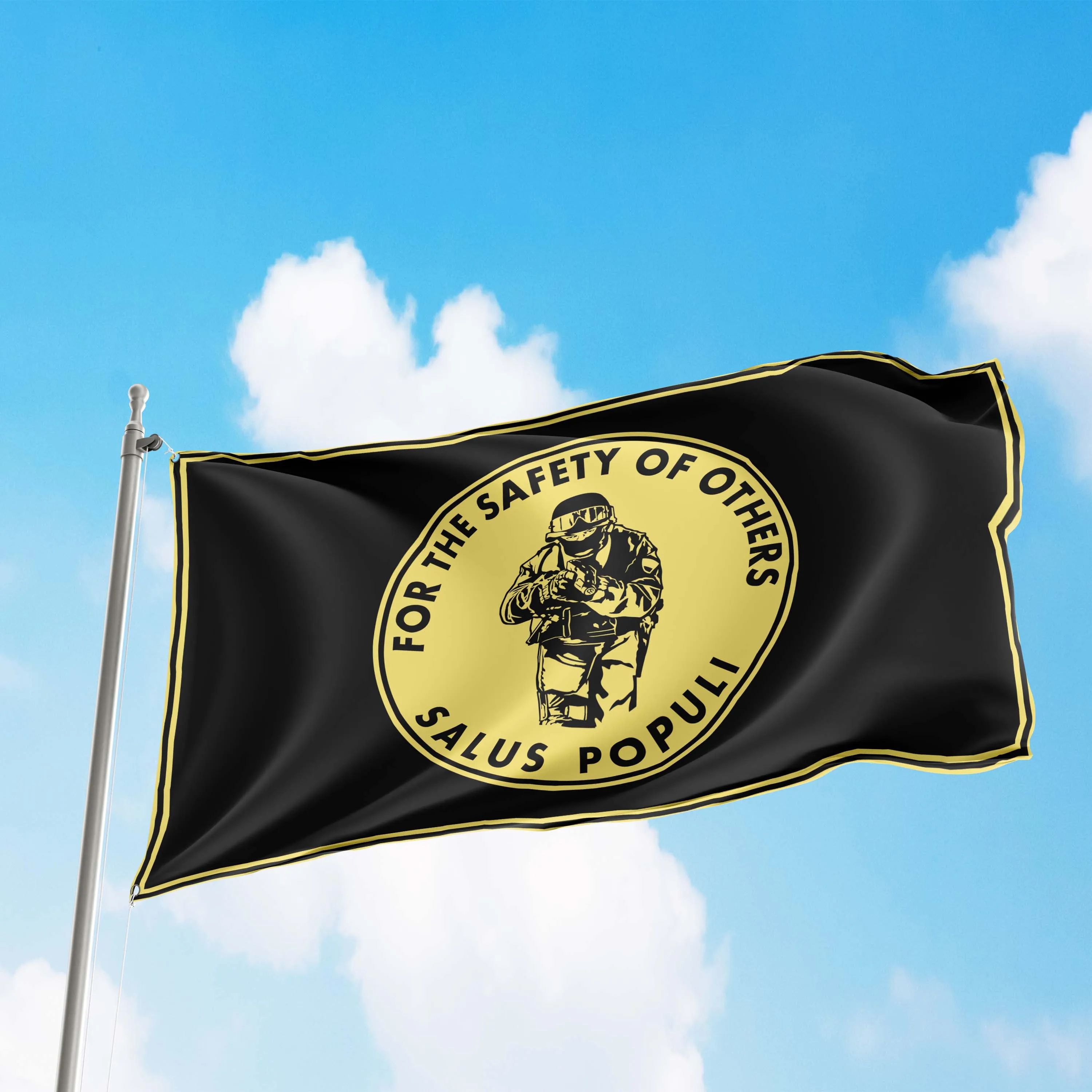 New York State Police Special Operations Response Team Flag Banner