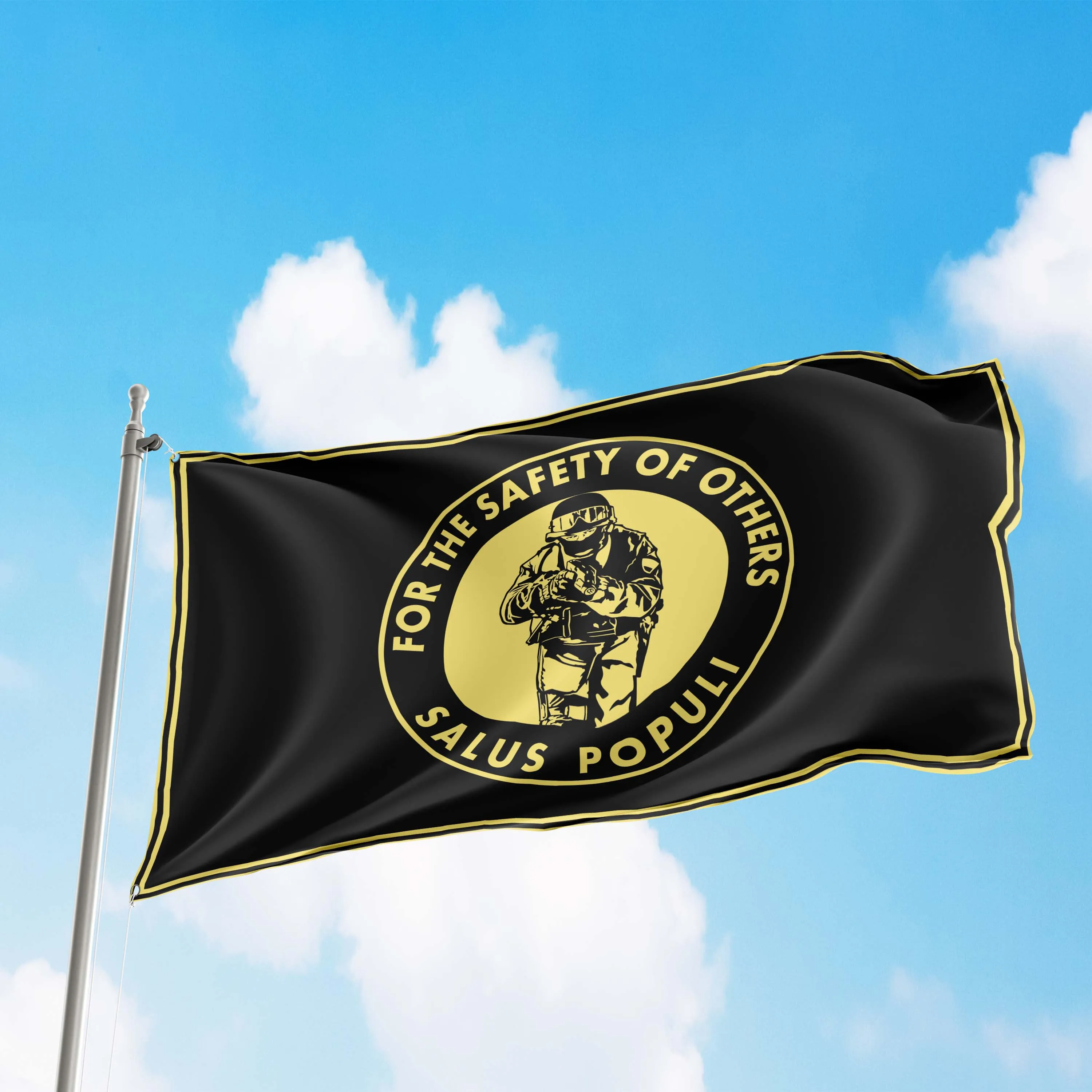 New York State Police Special Operations Response Team Flag Banner