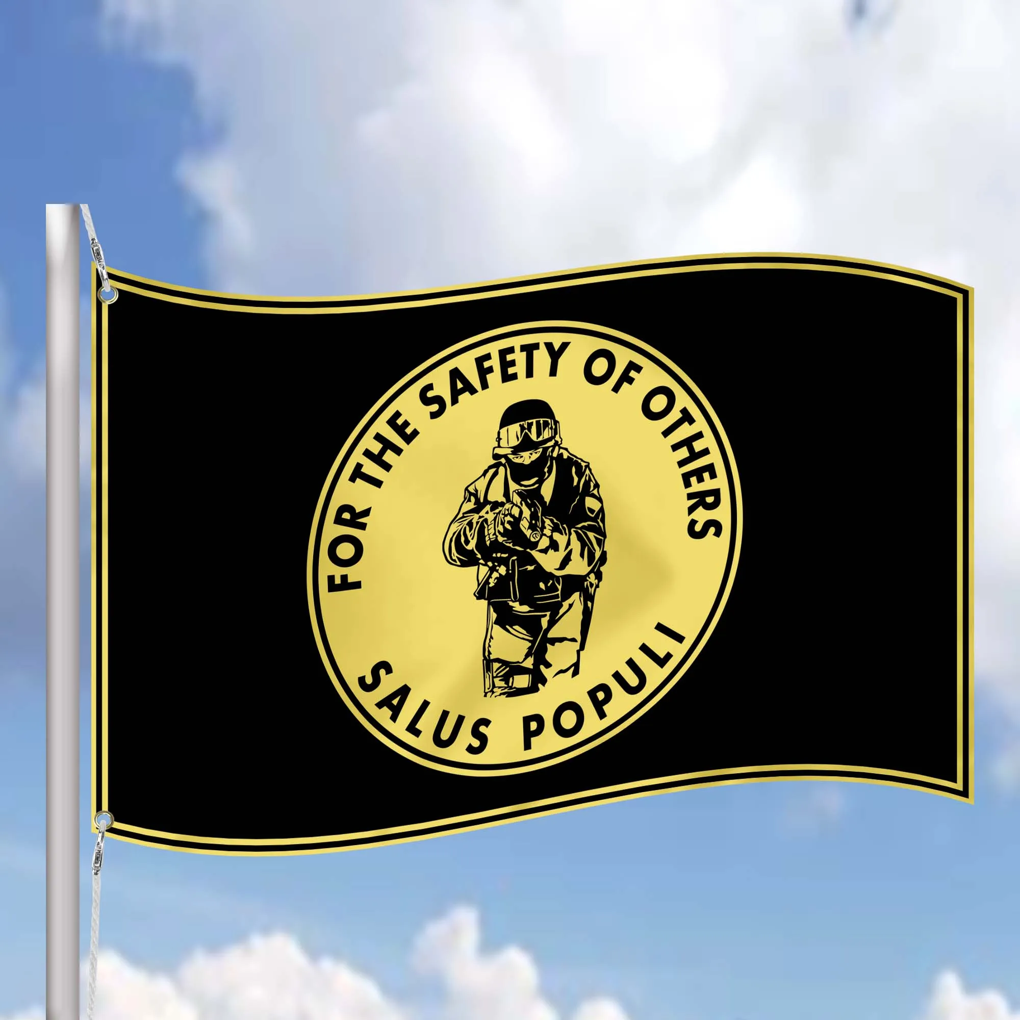 New York State Police Special Operations Response Team Flag Banner