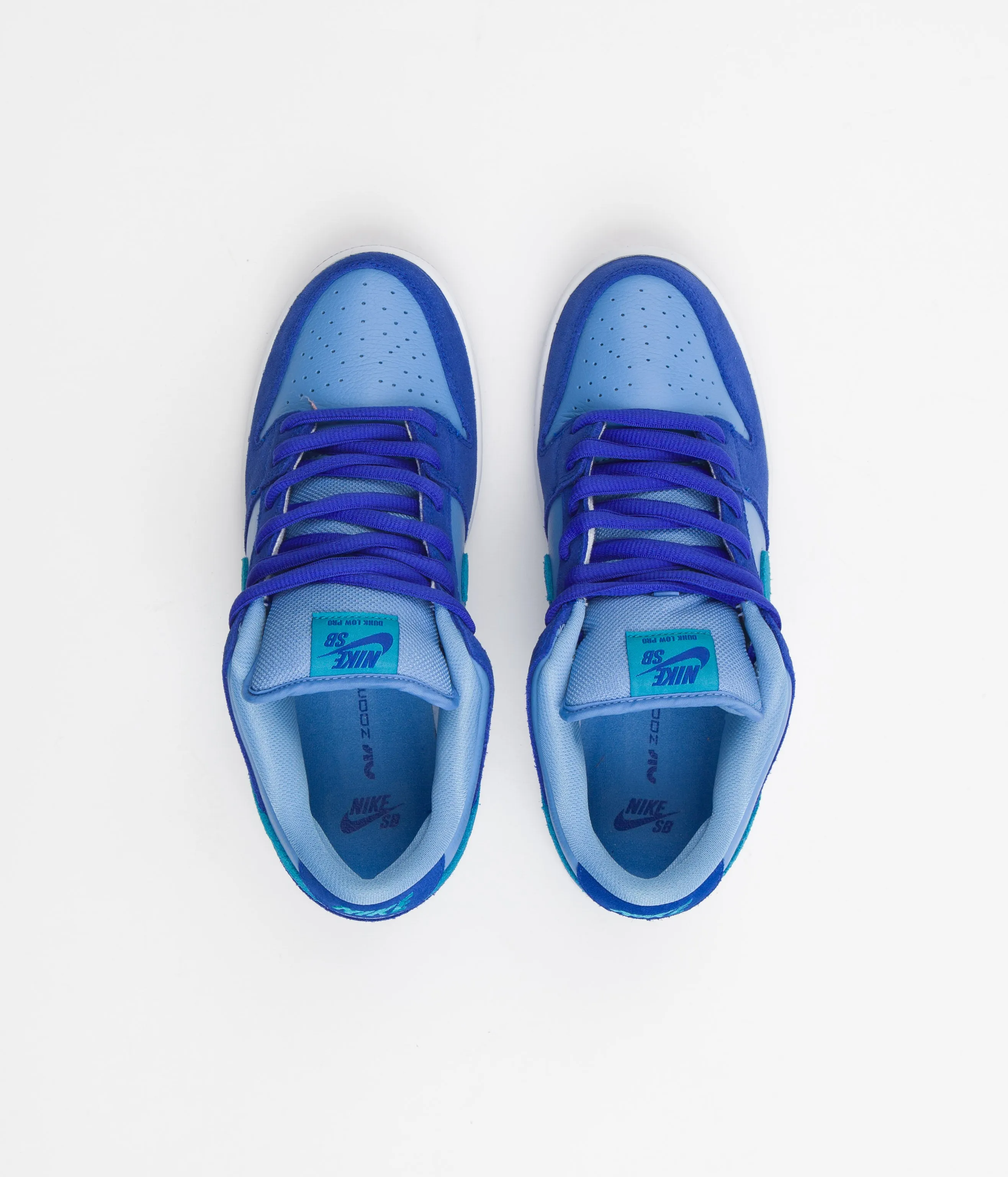 Nike SB Dunk Low Pro Blue Raspberry Shoes - Racer Blue / Laser Blue - University Blue
