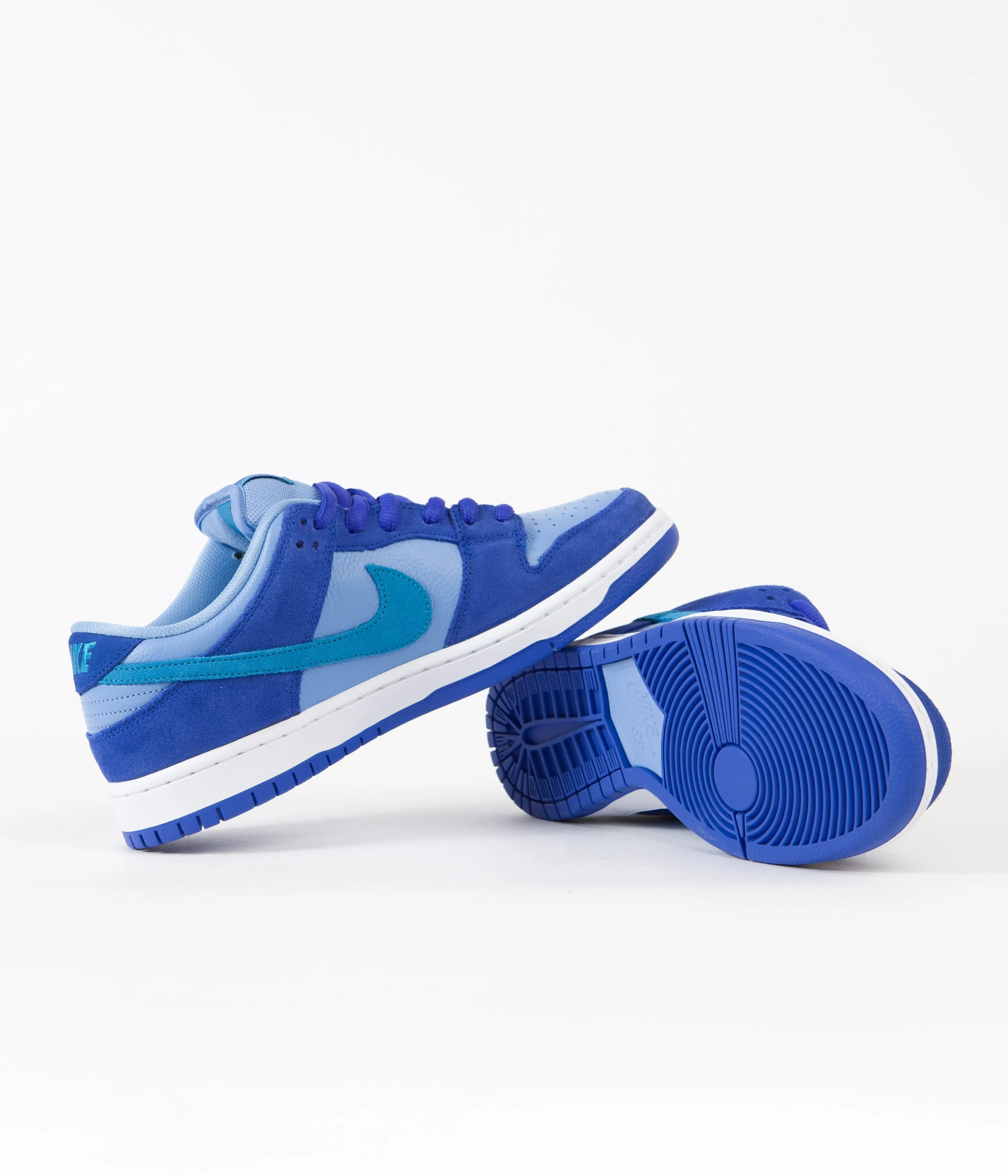 Nike SB Dunk Low Pro Blue Raspberry Shoes - Racer Blue / Laser Blue - University Blue