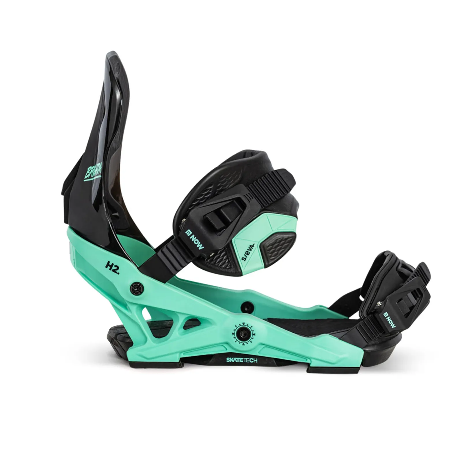 Now Brigada Womens Snowboard Bindings Teal
