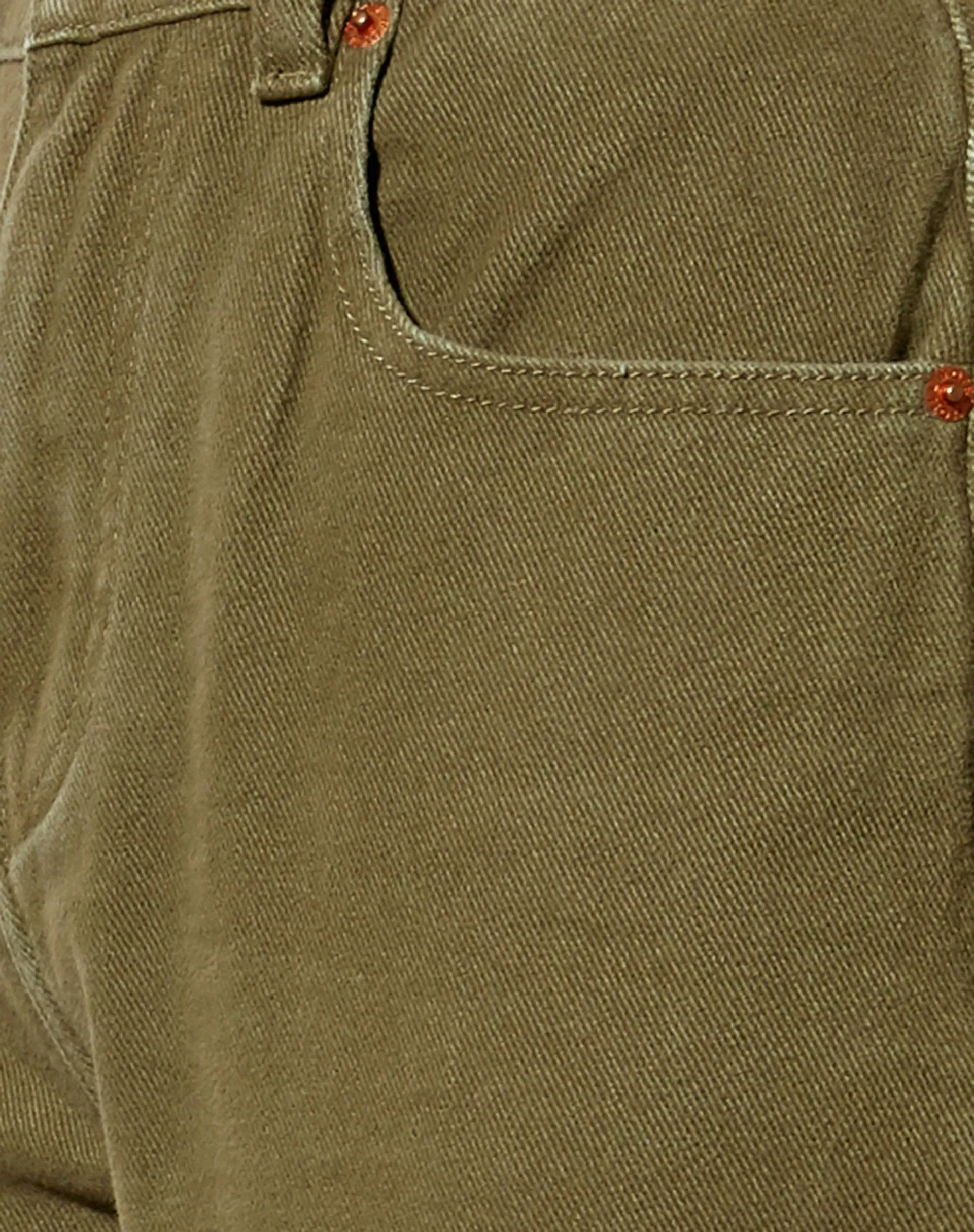 Parallel Jeans in Khaki Green