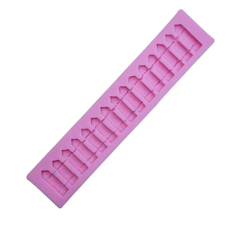 Picket Fence Silicone Mold -food mold / uv resin molds C074