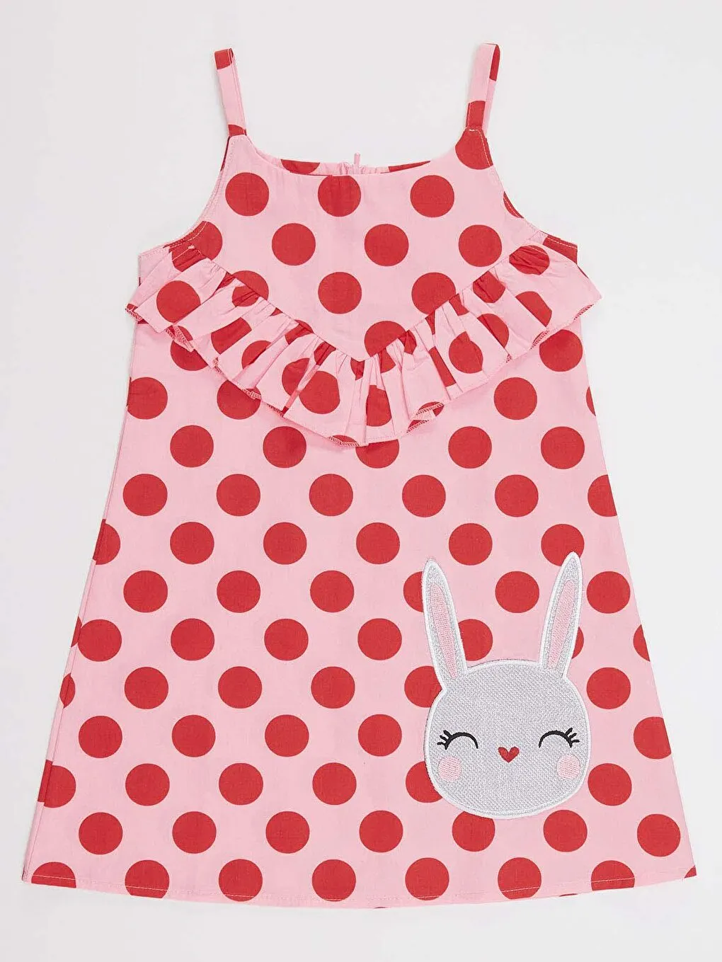 Polka Dot Bunny Girl Dress