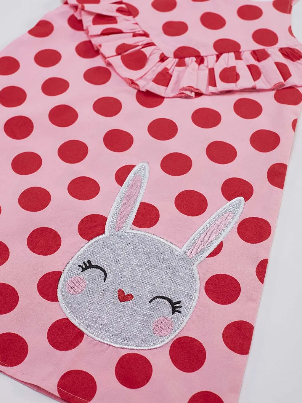 Polka Dot Bunny Girl Dress