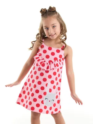 Polka Dot Bunny Girl Dress
