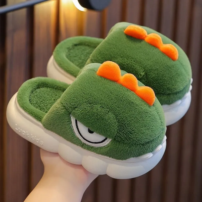Rawr Into Cozy Fun with These Dinosaur Slippers!