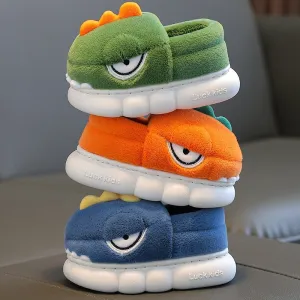 Rawr Into Cozy Fun with These Dinosaur Slippers!