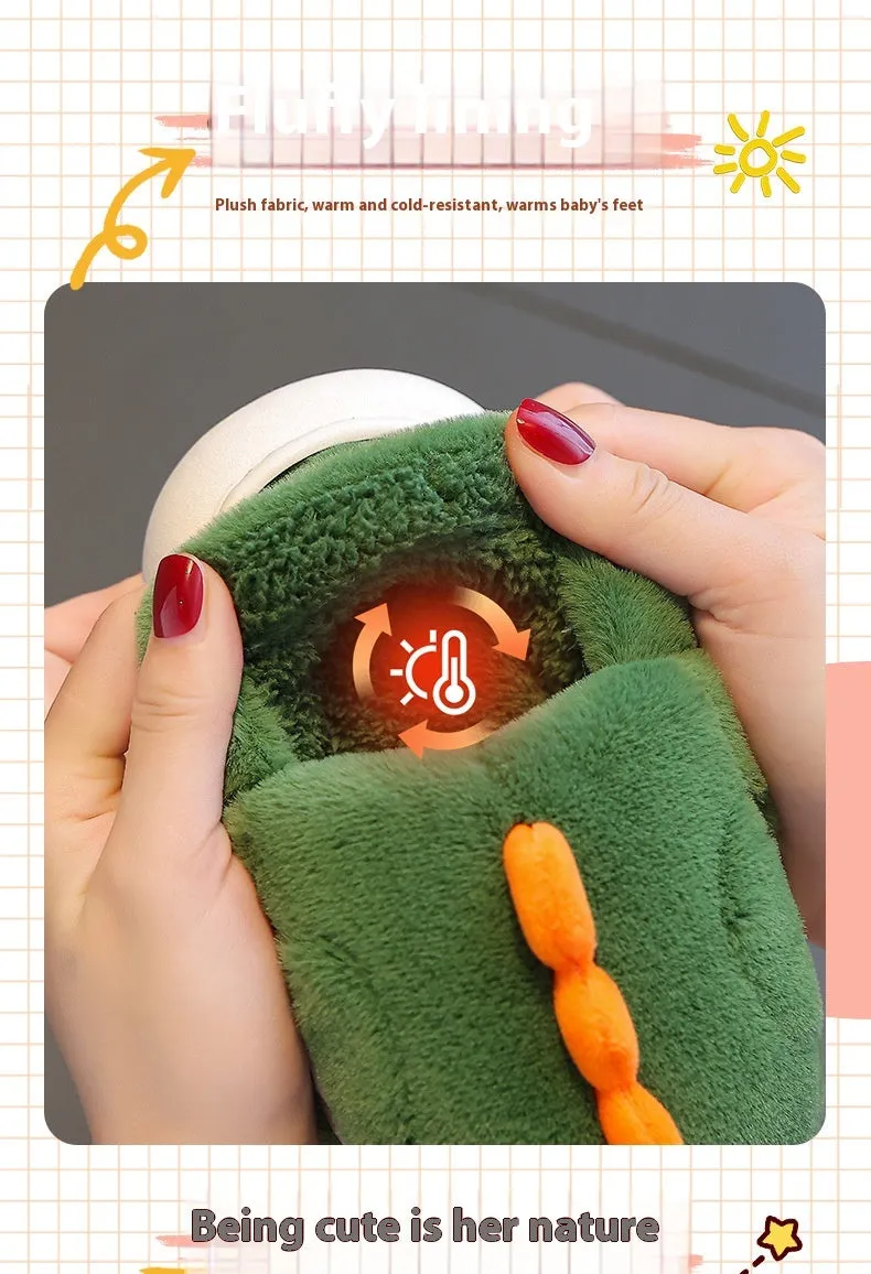 Rawr Into Cozy Fun with These Dinosaur Slippers!