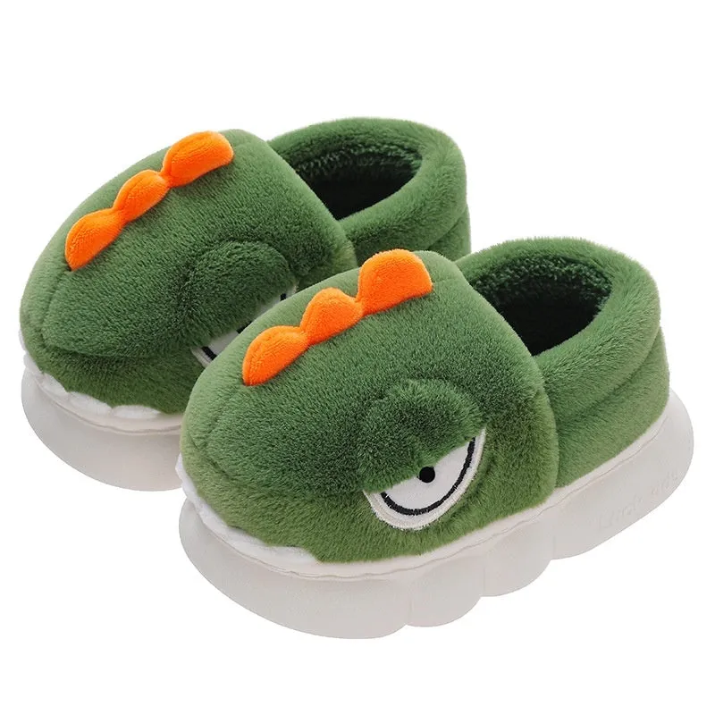 Rawr Into Cozy Fun with These Dinosaur Slippers!