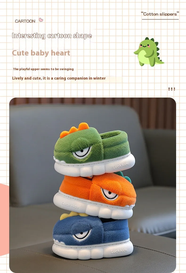 Rawr Into Cozy Fun with These Dinosaur Slippers!
