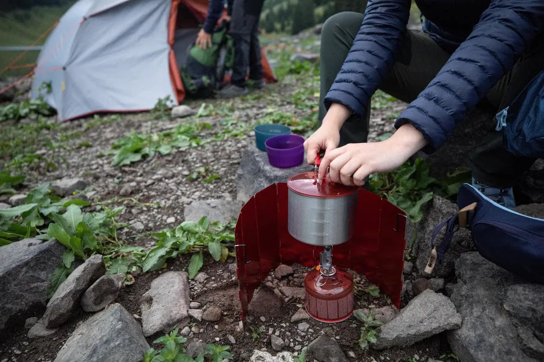 Réchaud à gaz avec piézo - MT100