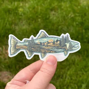 River Trout Sticker