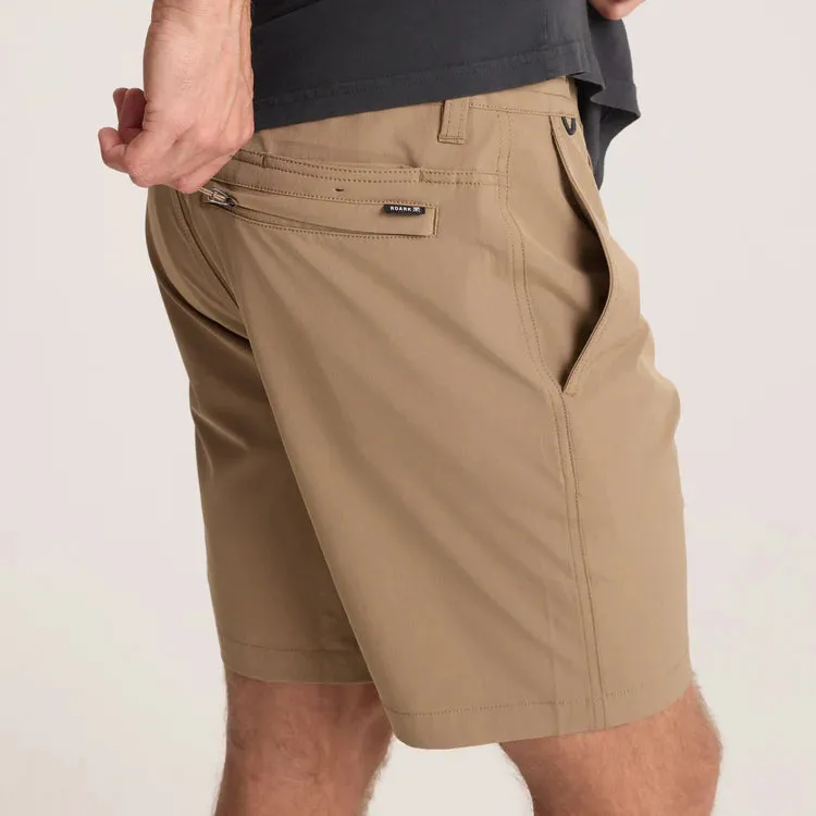 Roark Hytide Hybrid Dark Khaki Shorts