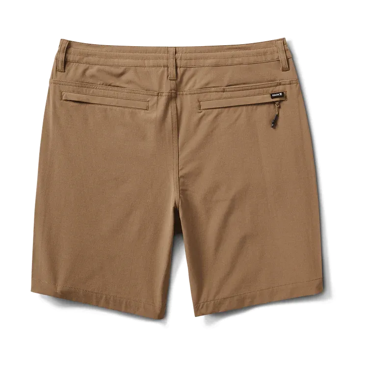 Roark Hytide Hybrid Dark Khaki Shorts
