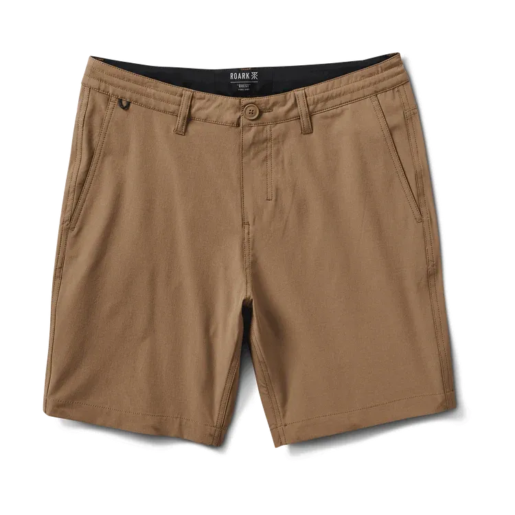 Roark Hytide Hybrid Dark Khaki Shorts