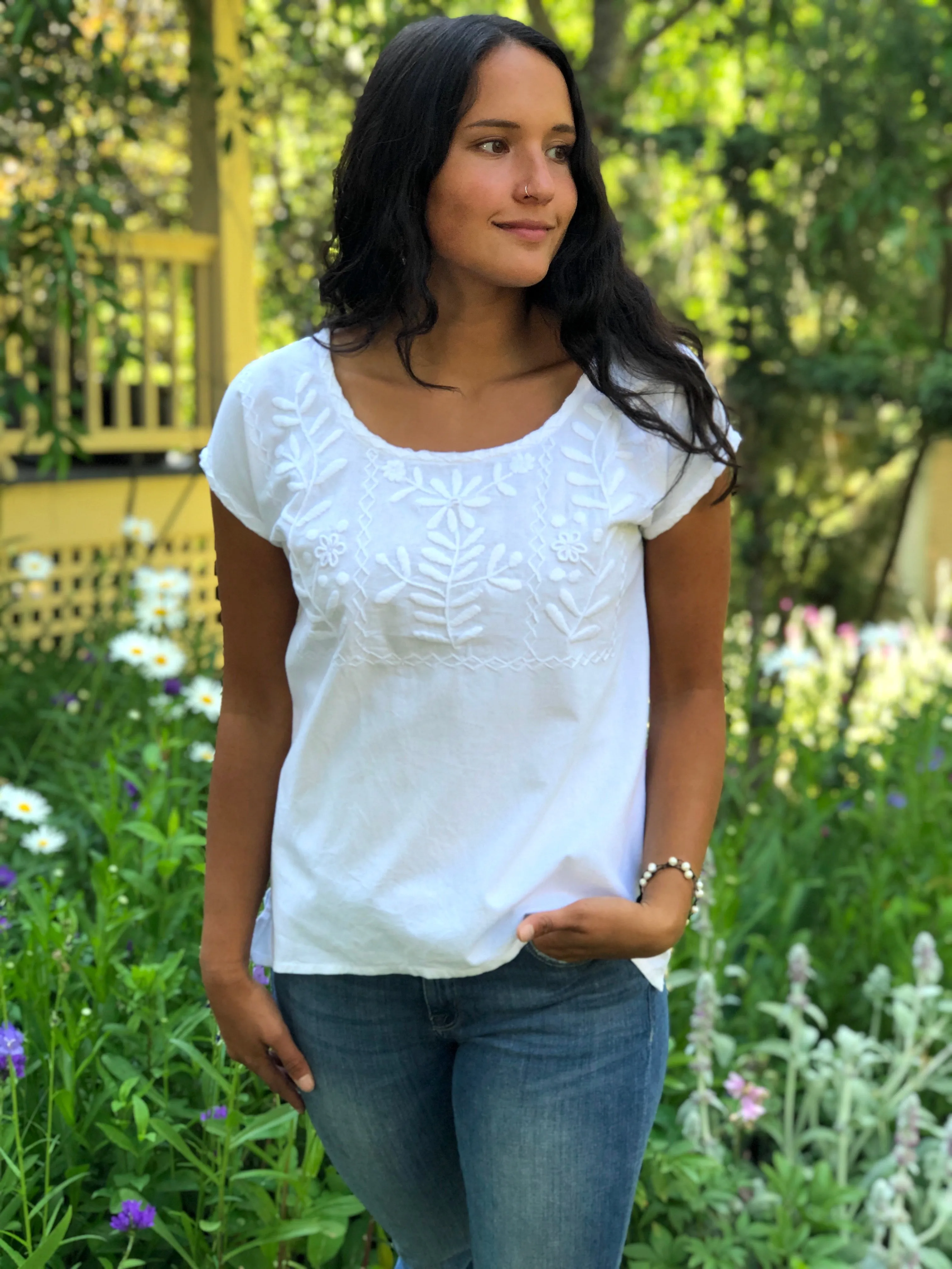 Rococo Summer White Tee